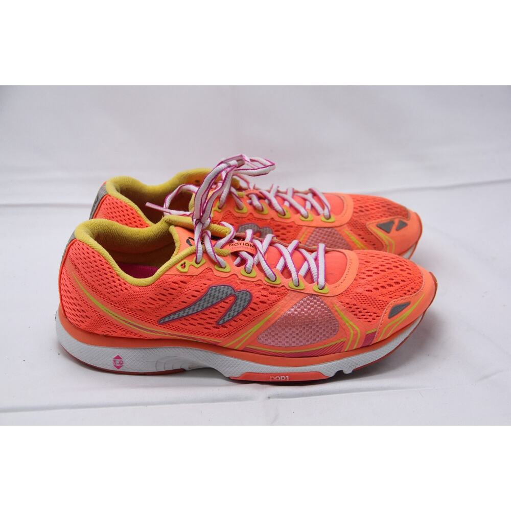Newton Motion V Running Shoes Womens Size 9 Orange Training Lace Up Sneakers